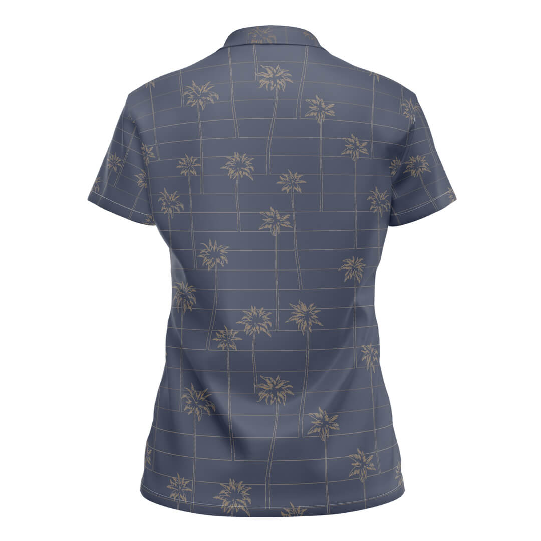 Palm Trees Women's Golf Polo