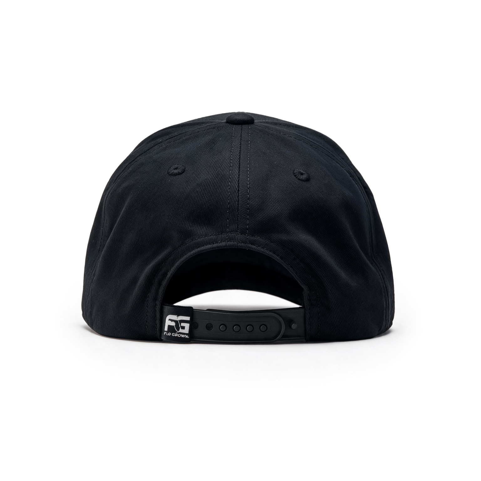 Back view showing the adjustable snapback.