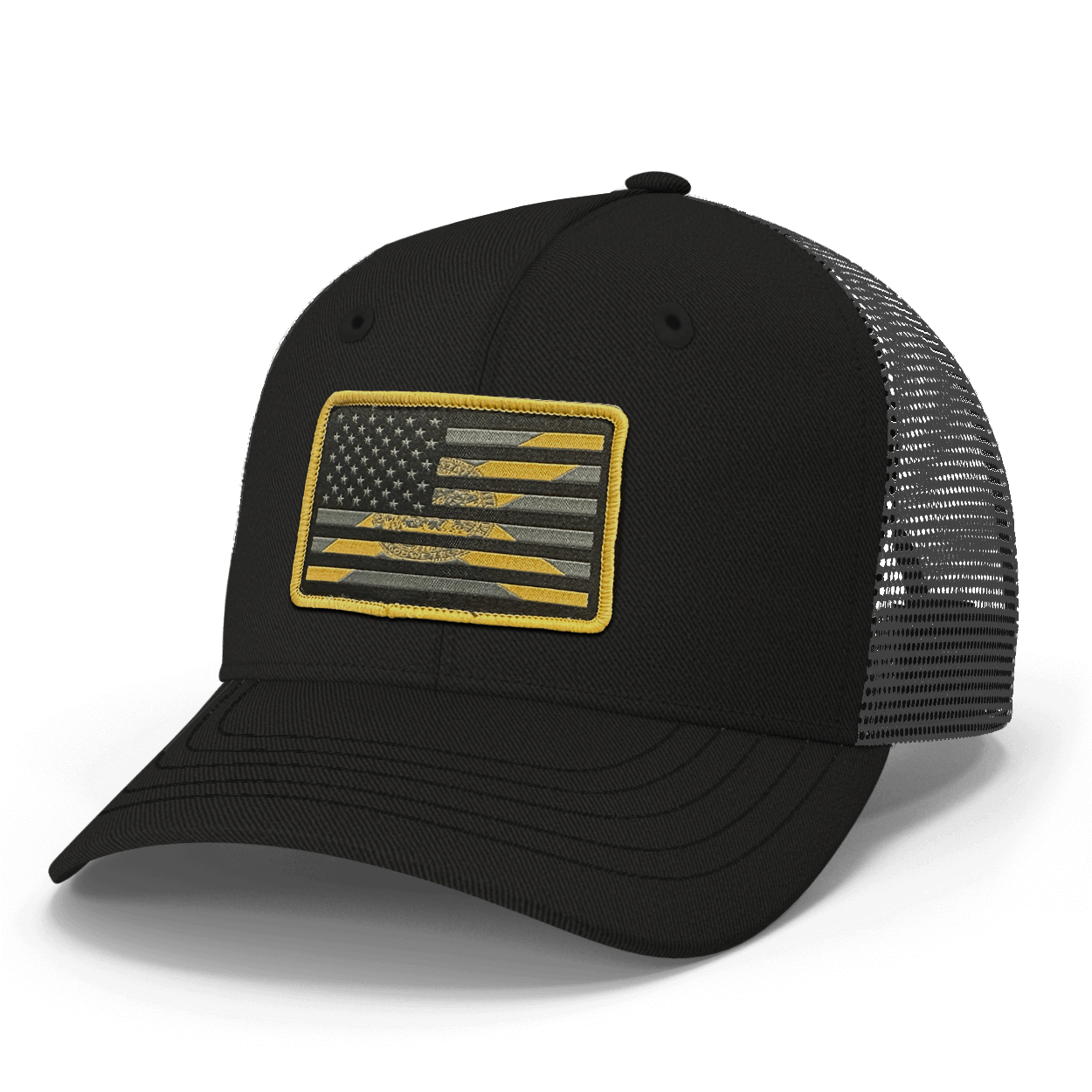 National Black Camo Hat