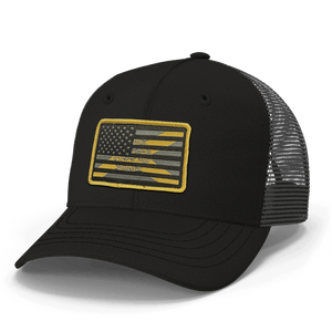 National Black Camo Hat