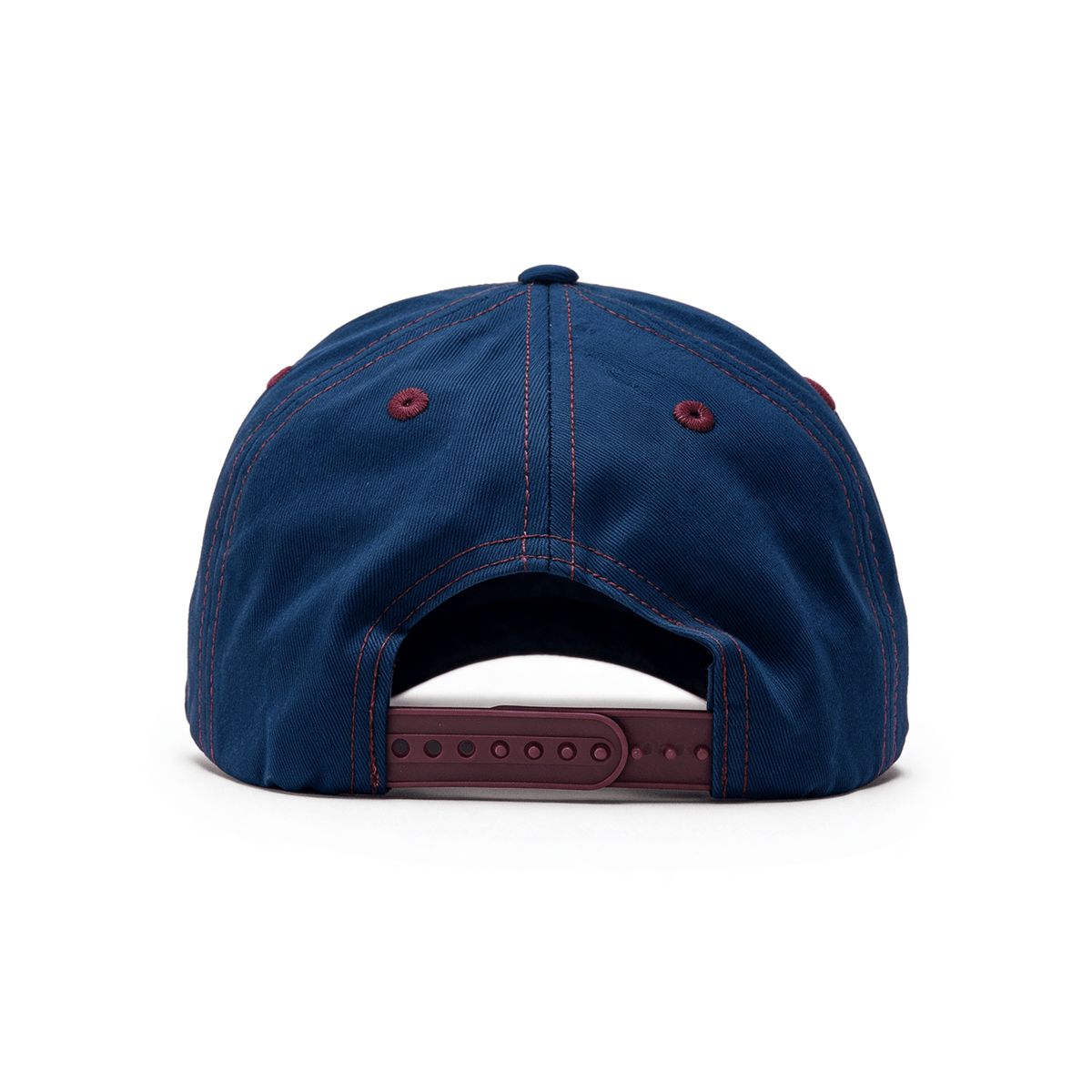 Back view showing the adjustable snapback.