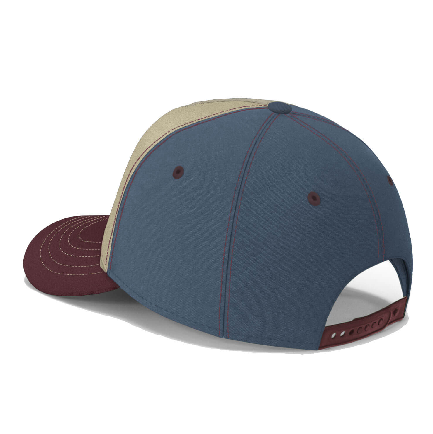 Back view showing the adjustable snapback.