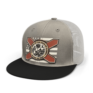 Gray Florida Flag Hat