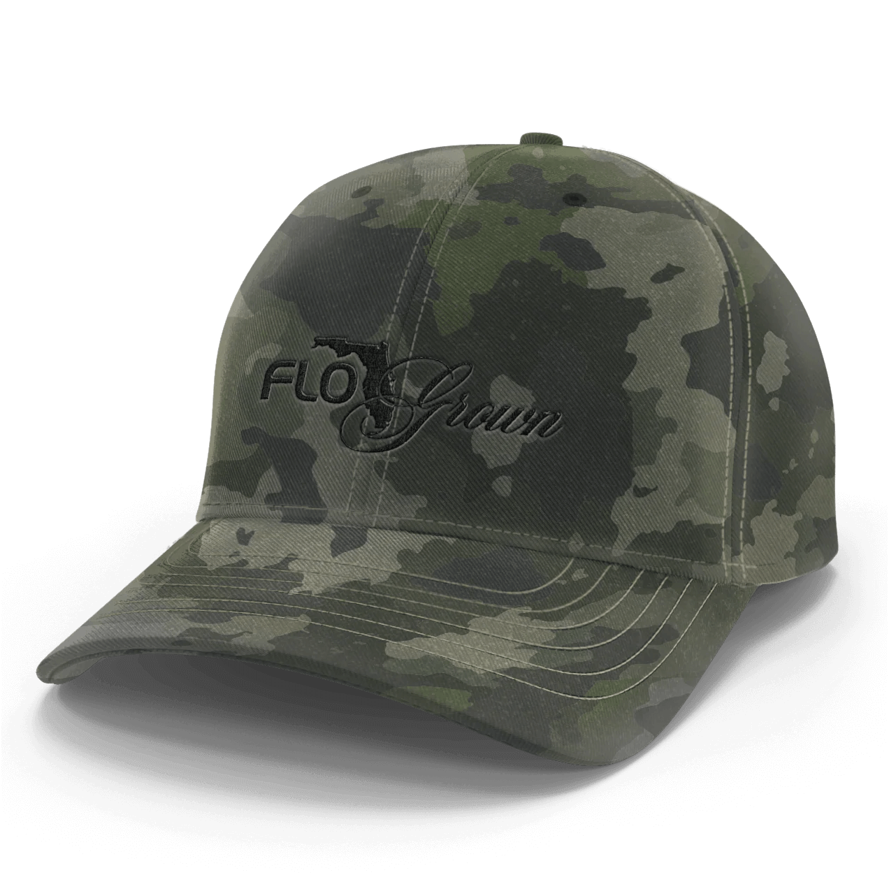 Vintage Forest Camo Womens Hat