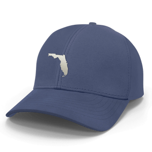 Ocean Blue Pony Tail Womens Performance Hat