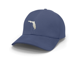 Ocean Blue Pony Tail Womens Performance Hat