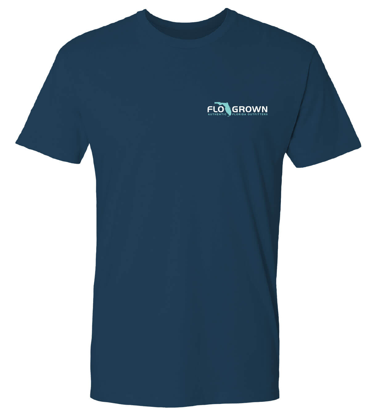 Front view featuring the FloGrown logo on the left chest.