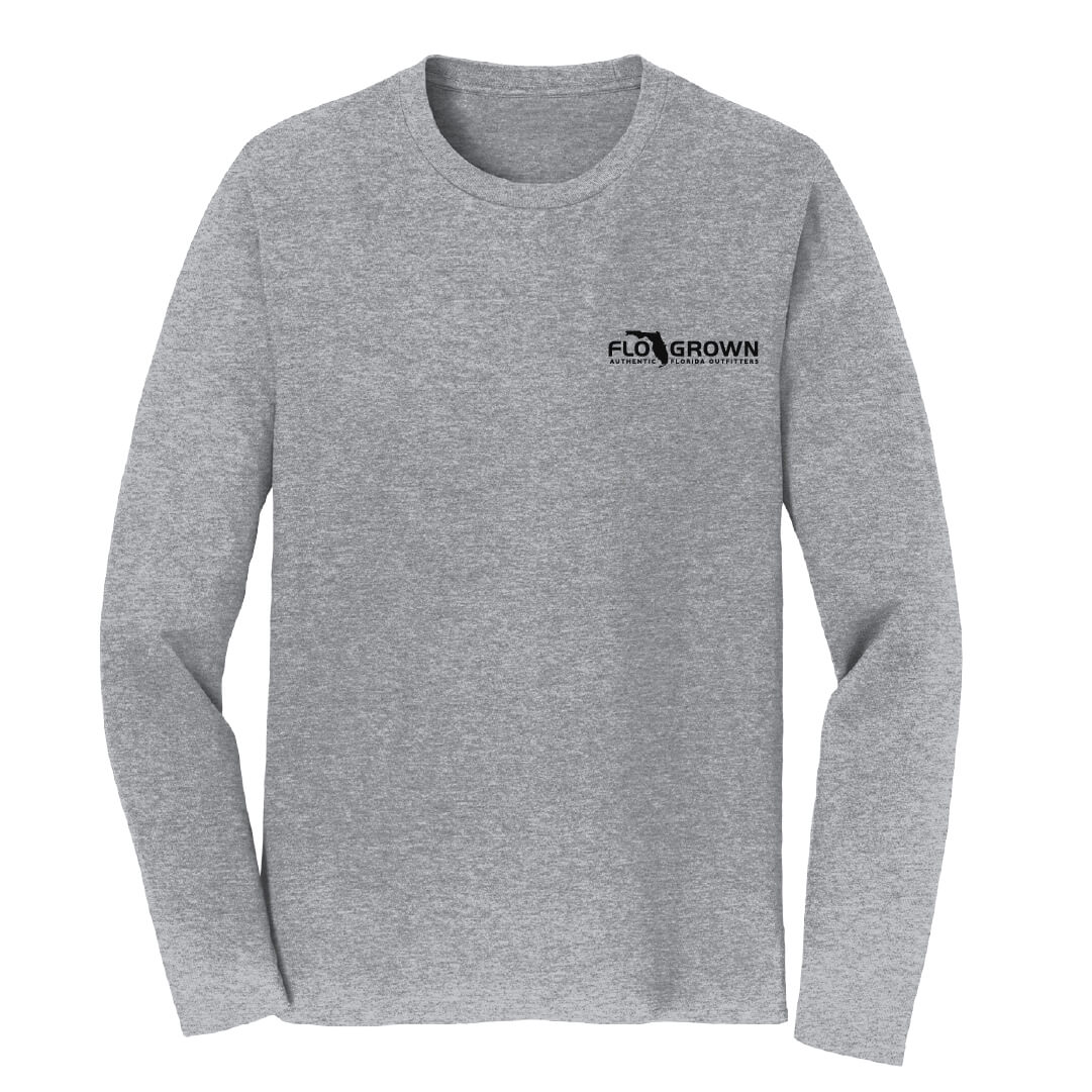 Front view with the FloGrown logo on the left chest.