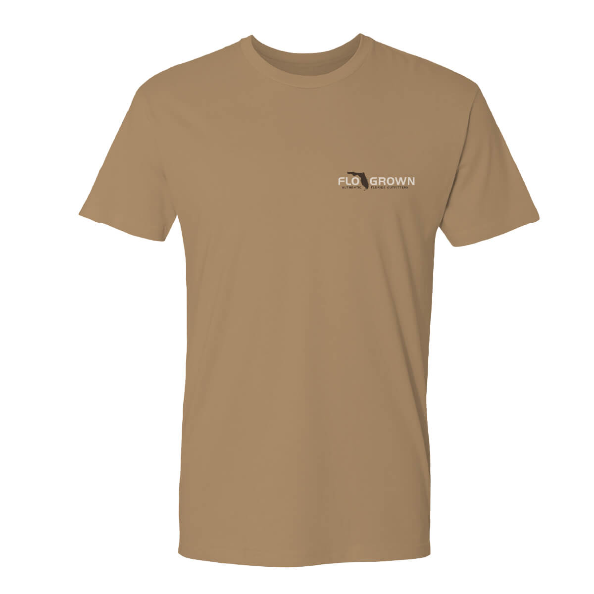 Front view with the FloGrown logo on the left chest.