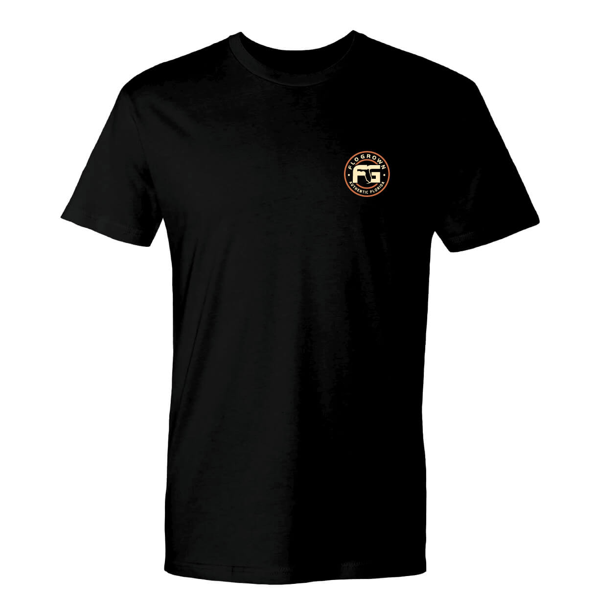 Front view with the FloGrown logo on the left chest.