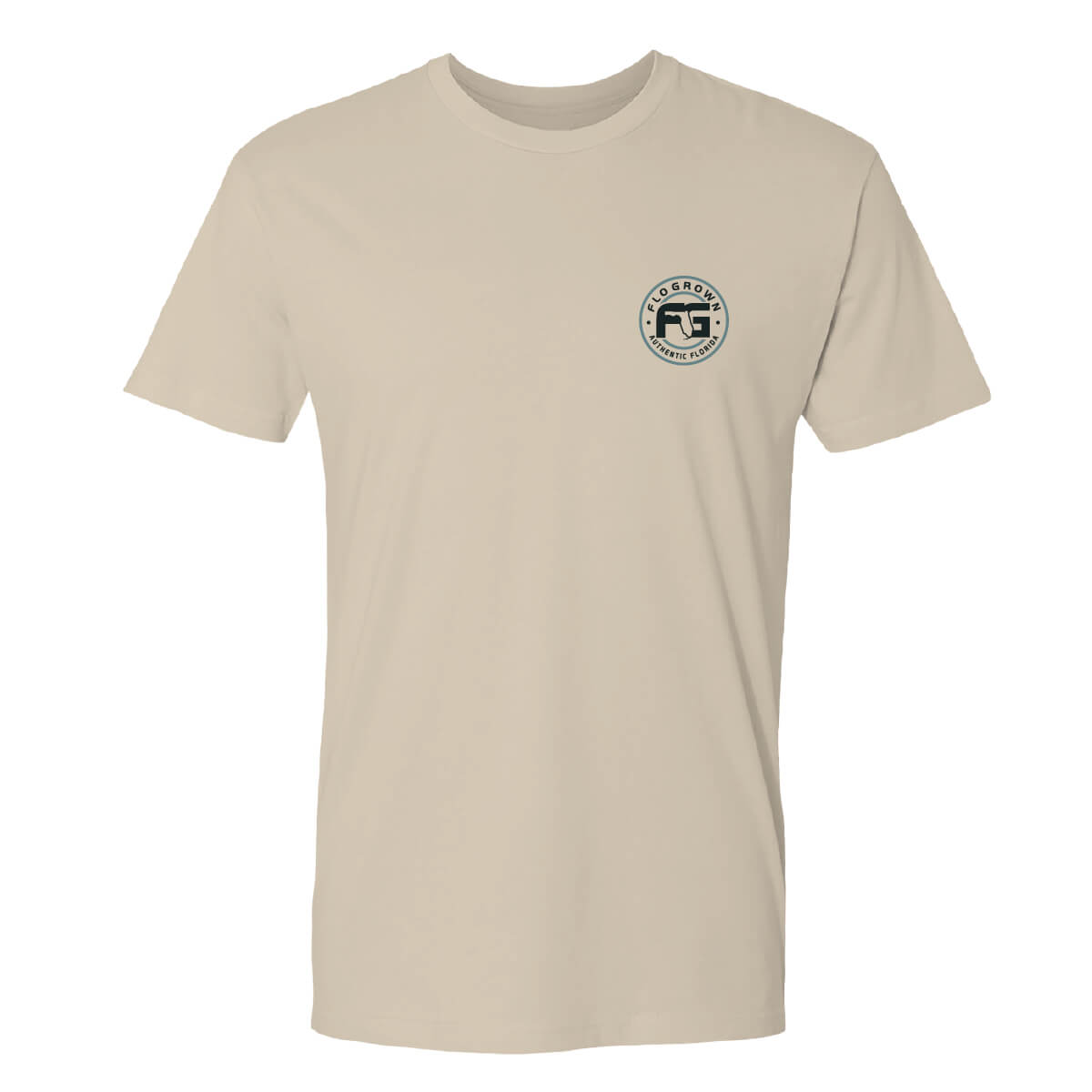 Front view with the FloGrown logo on the left chest.