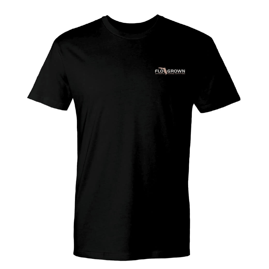 Front view with the FloGrown logo on the left chest.
