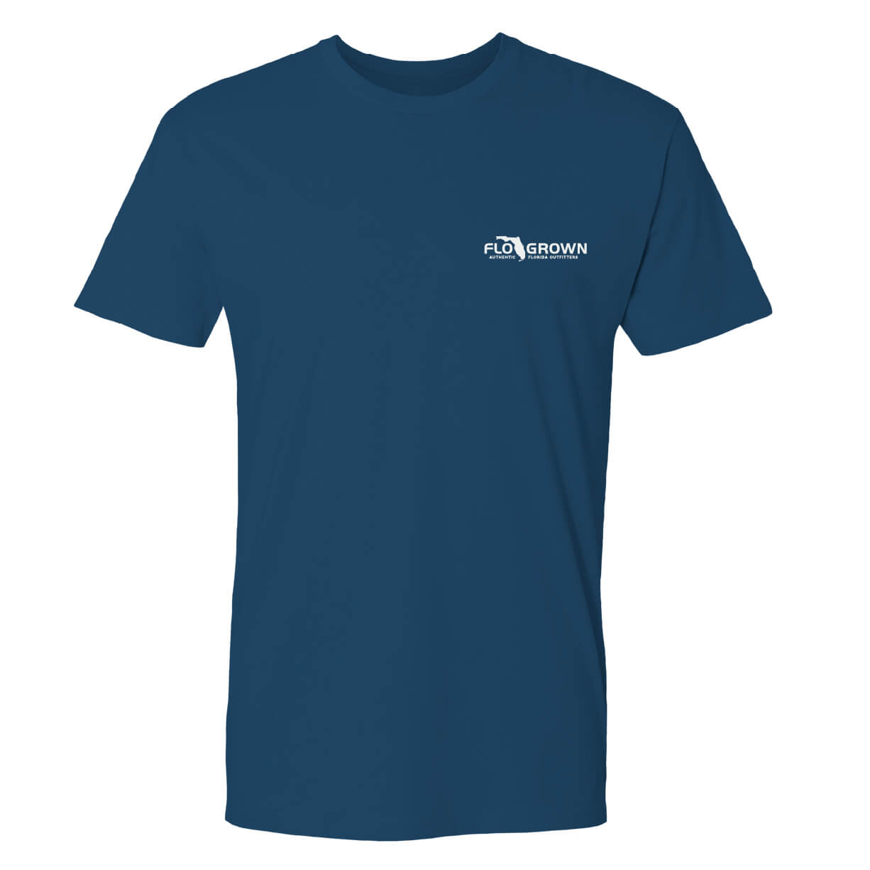 Front view featuring the FloGrown logo on the left chest.