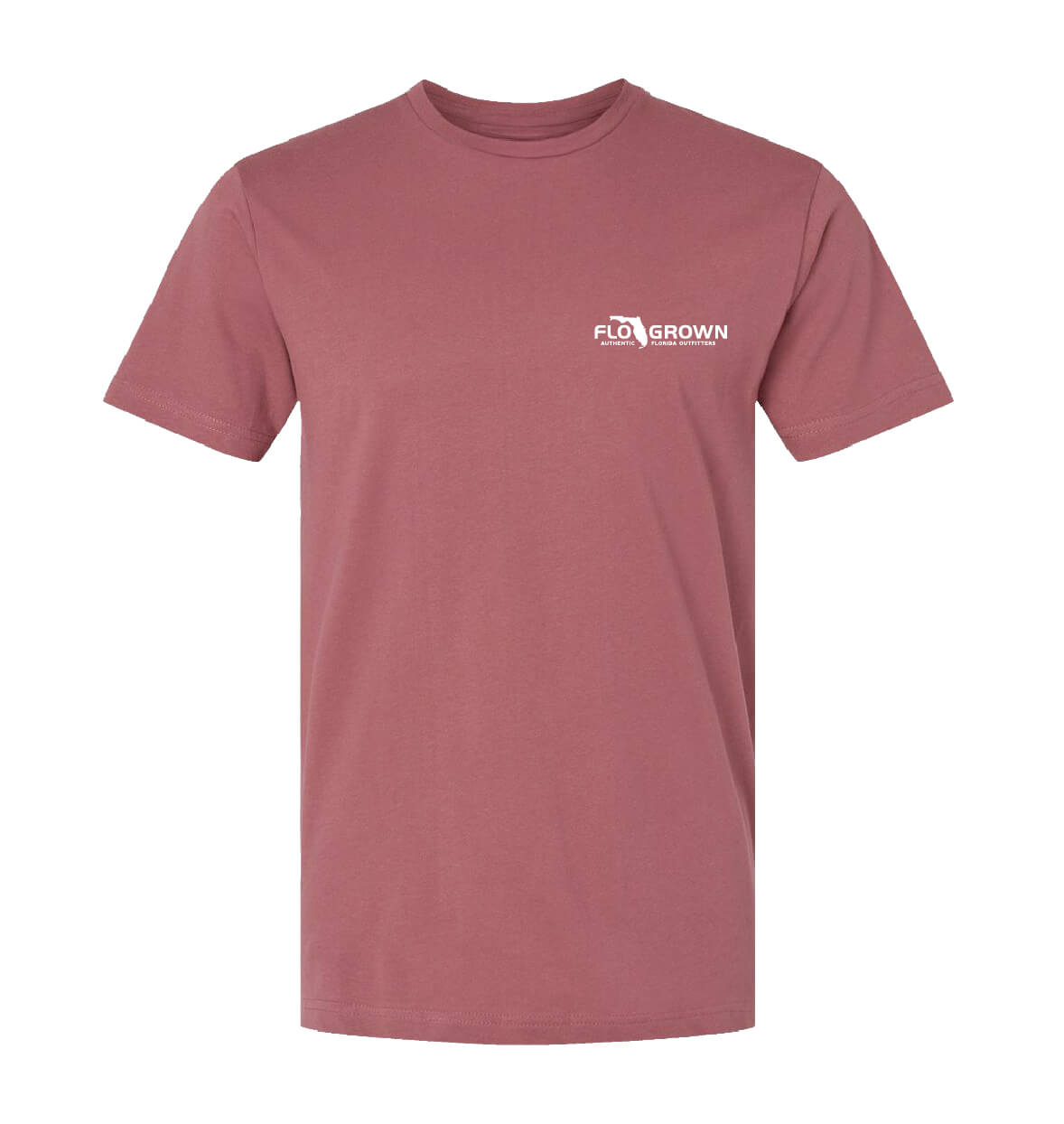 Front view with the FloGrown logo on the left chest.