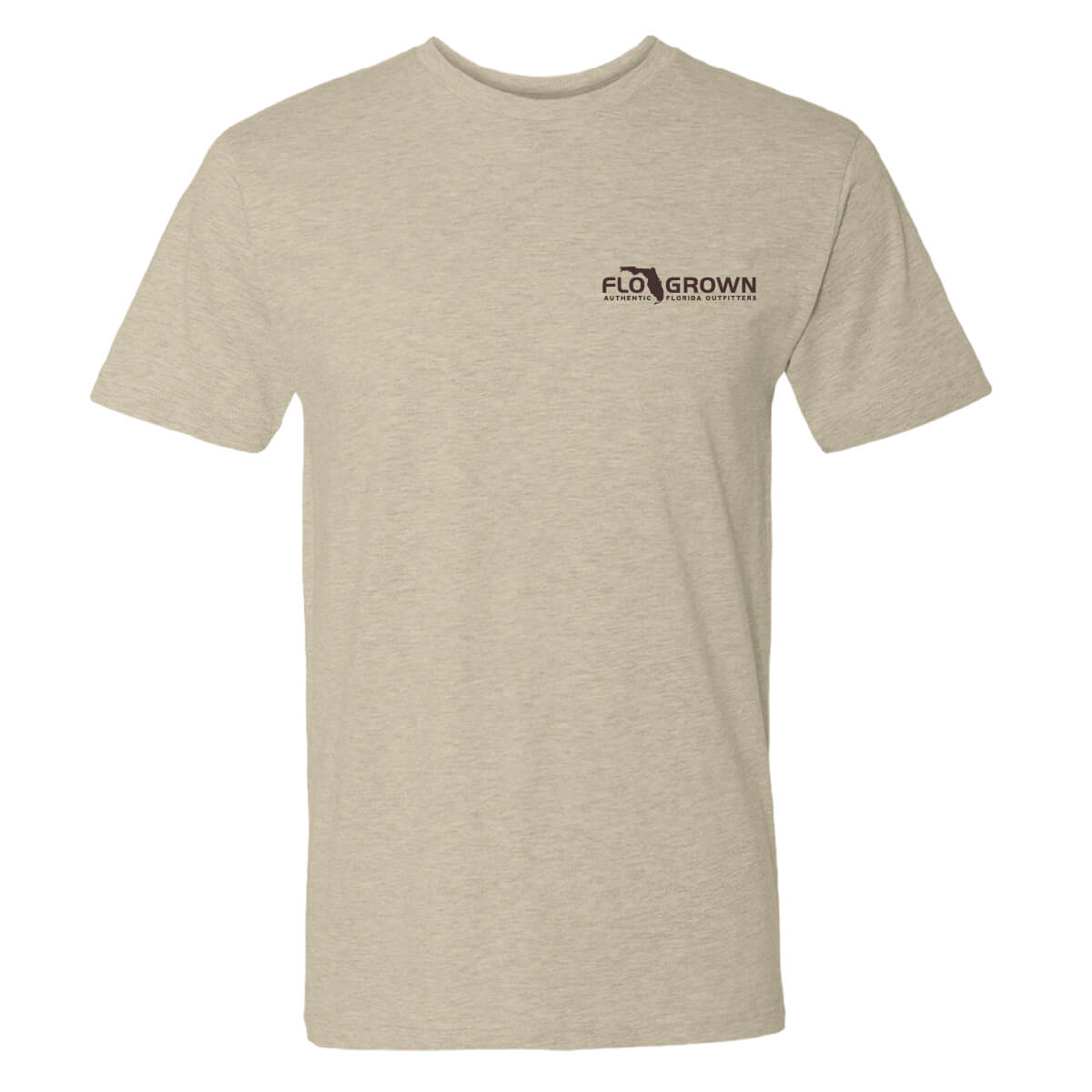 Front view with the FloGrown logo on the left chest.