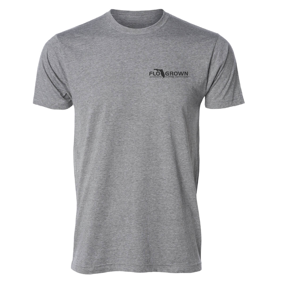 Front view with the FloGrown logo on the left chest.