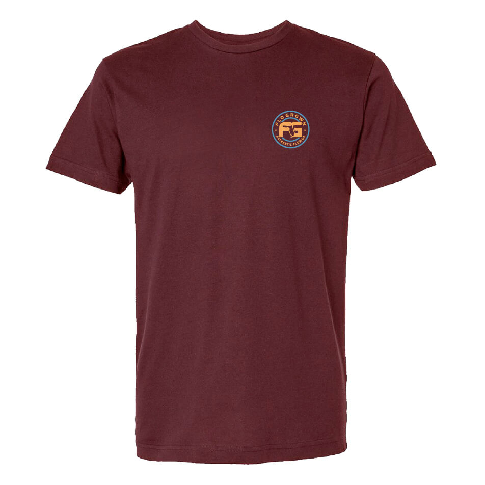 Front view with the FloGrown logo on the left chest.