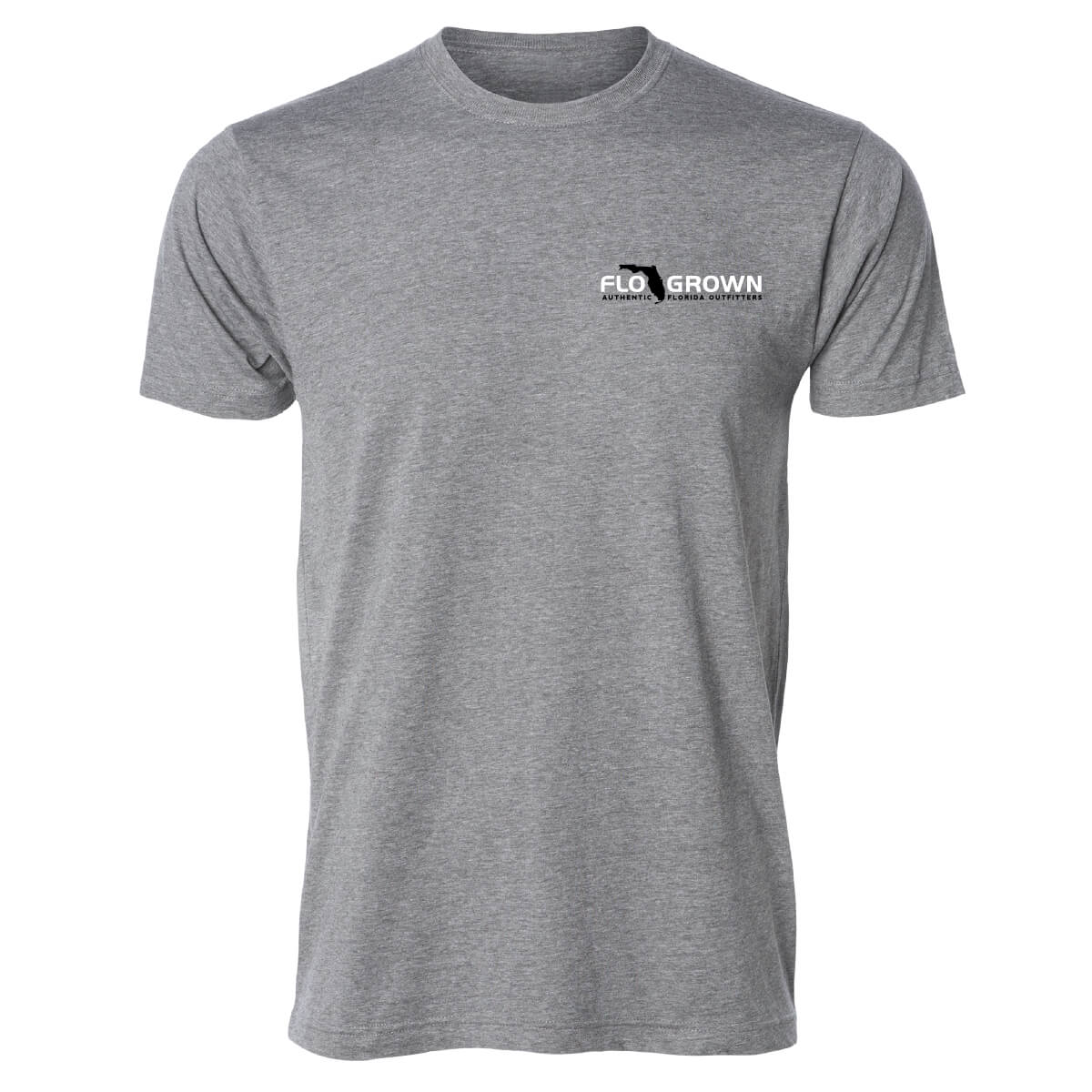Front view with the FloGrown logo on the left chest.