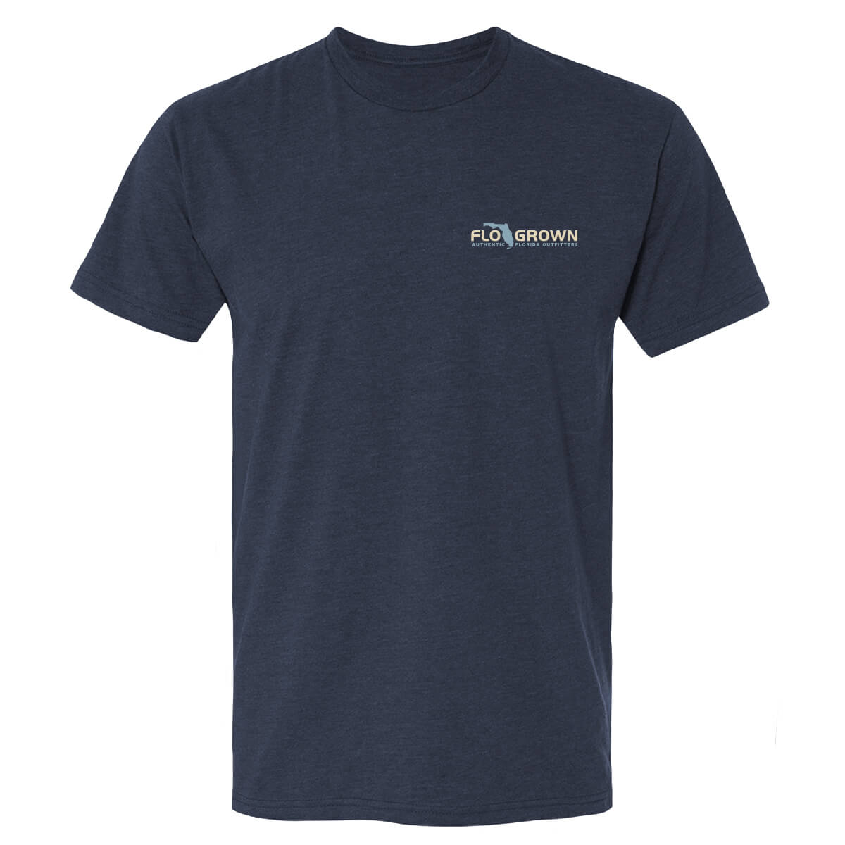 Front view with the FloGrown logo on the left chest.