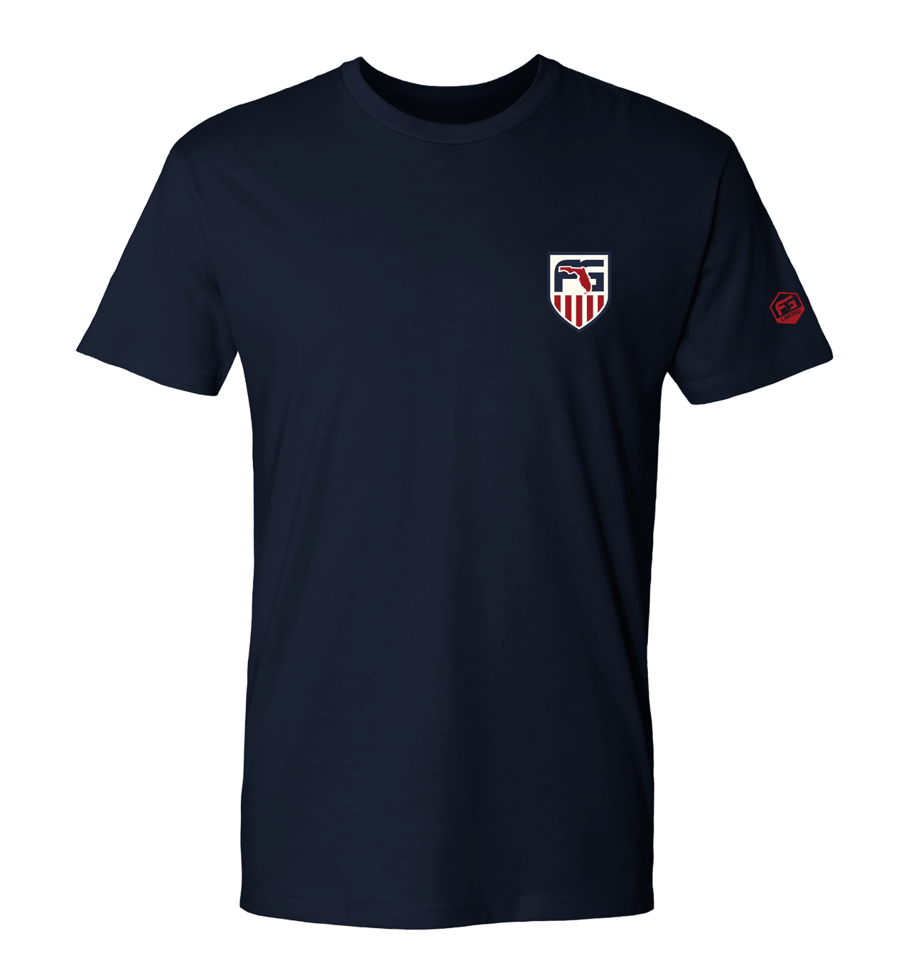 Front view featuring the FloGrown logo on the left chest.