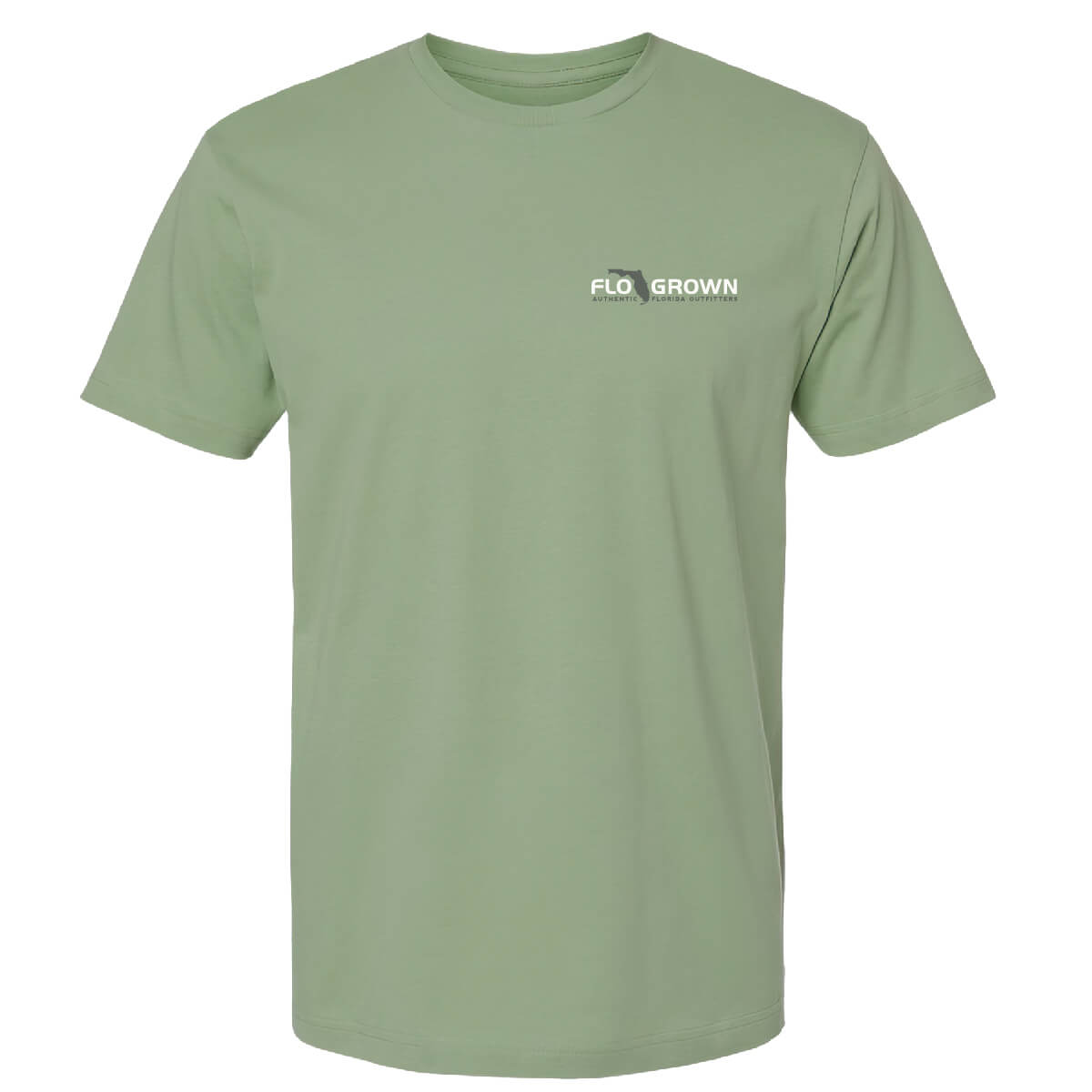 Front view featuring the FloGrown logo on the left chest.