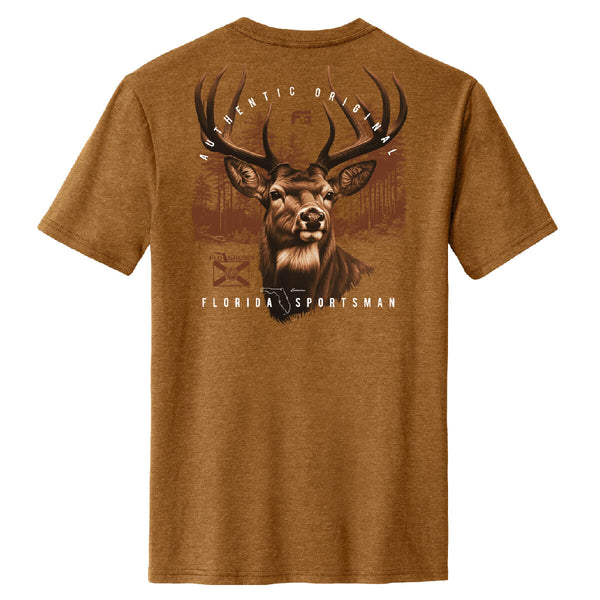 FG Deer Portrait Tee – FloGrown