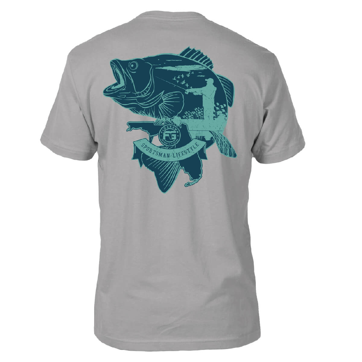 Sportsman Lifestyle Gray Tee