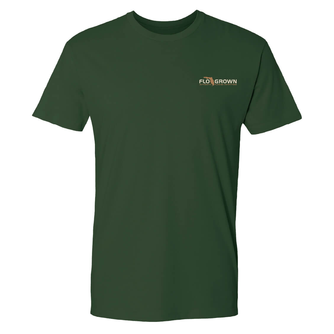 Front view with the FloGrown logo on the left chest.