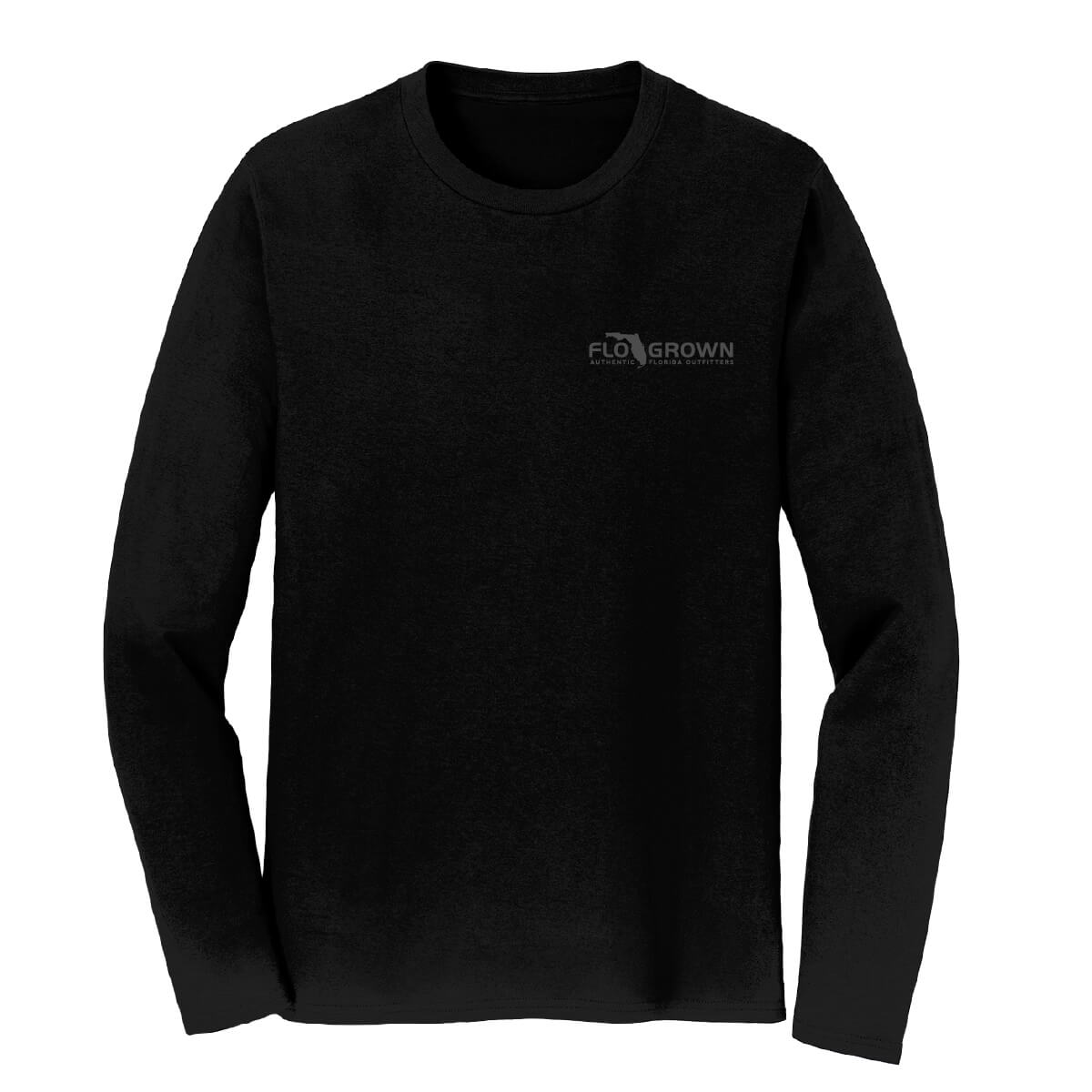 Front view with the FloGrown logo on the left chest.