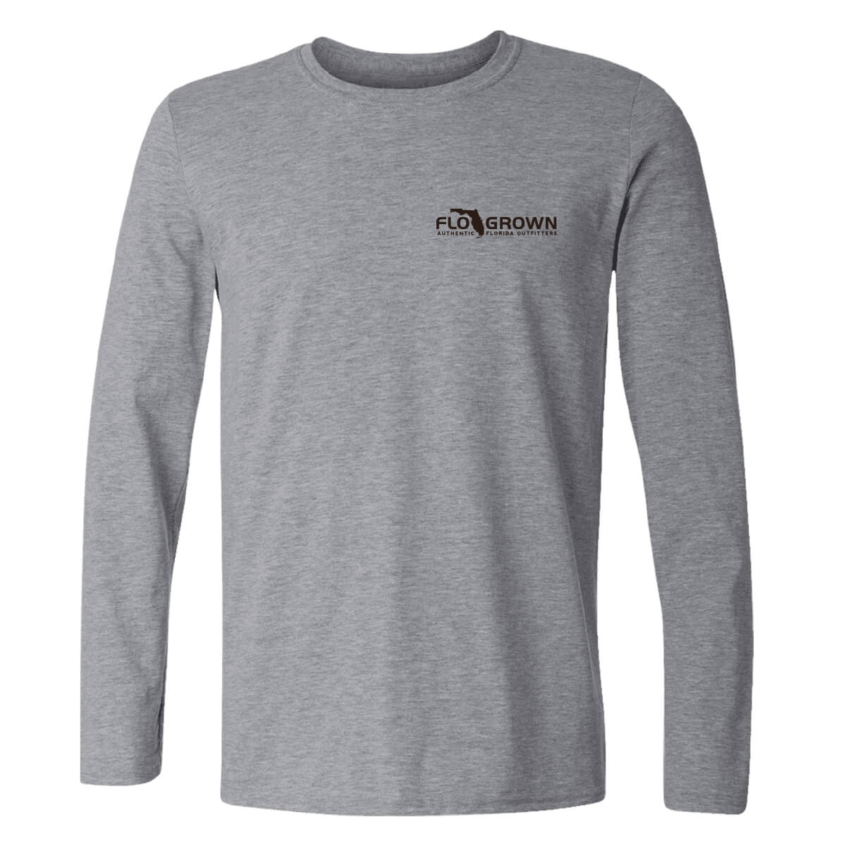 Front view with the FloGrown logo on the left chest.