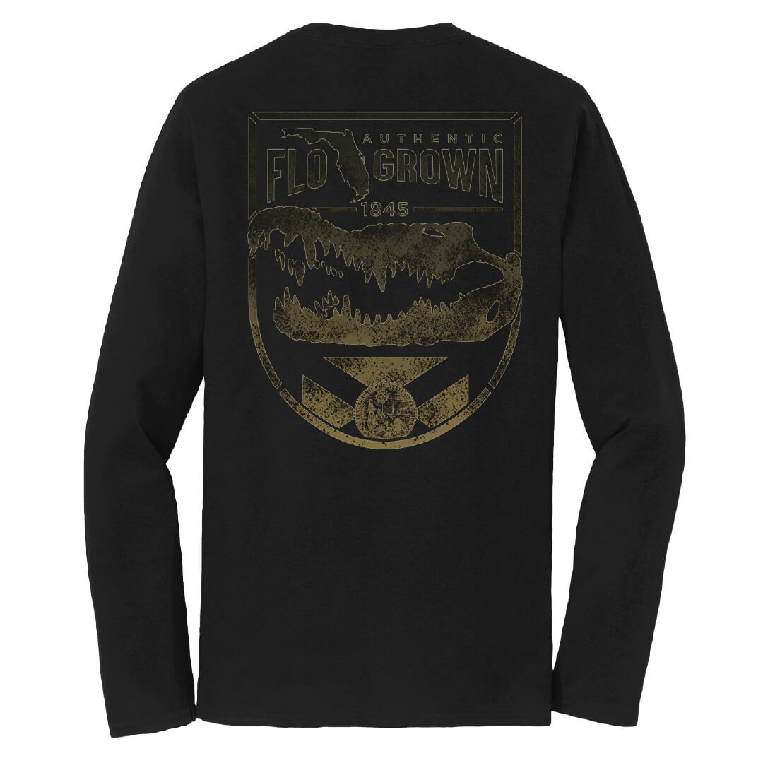 Retro Gator Badge Long Sleeve