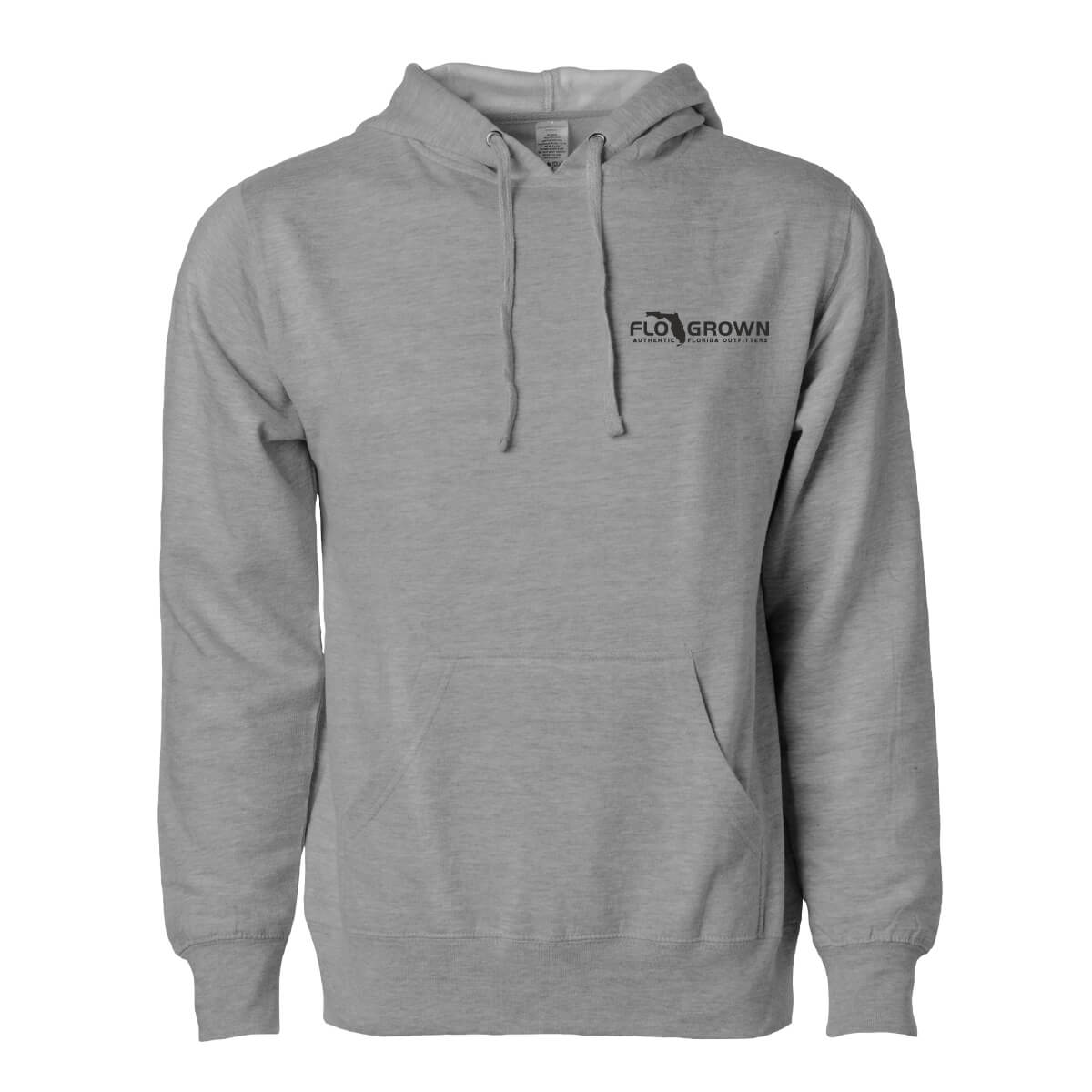 Front view with the FloGrown logo on the left chest.