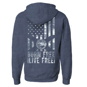 Born Free Flags Hoodie