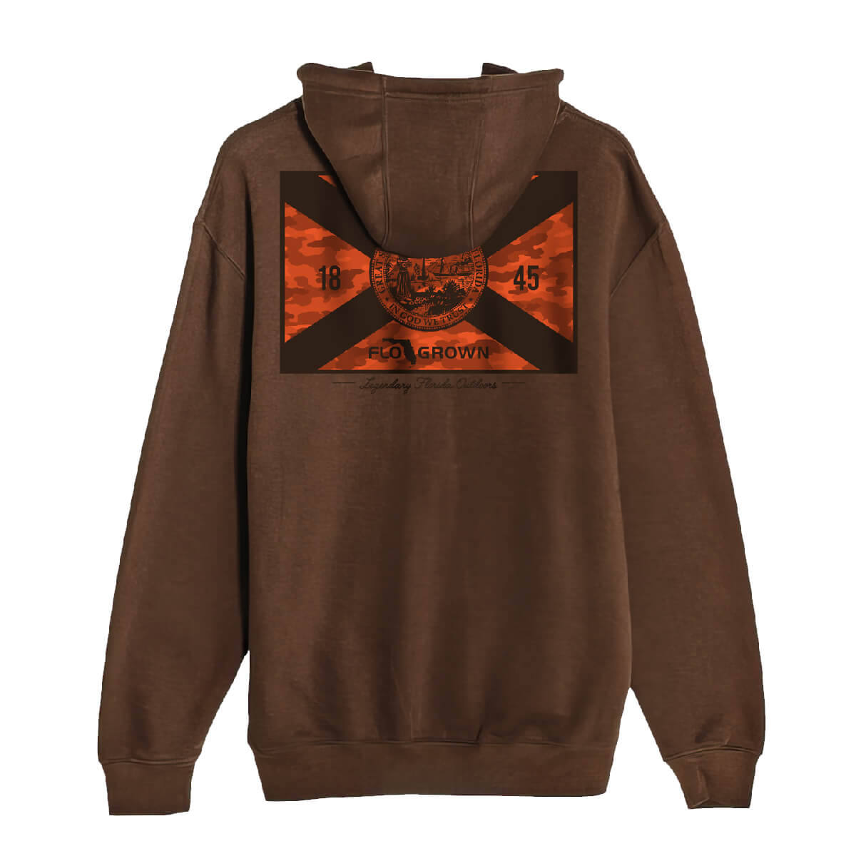 Outdoor Camo Flag Hoodie