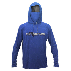 Ocean Blue Performance Hoodie