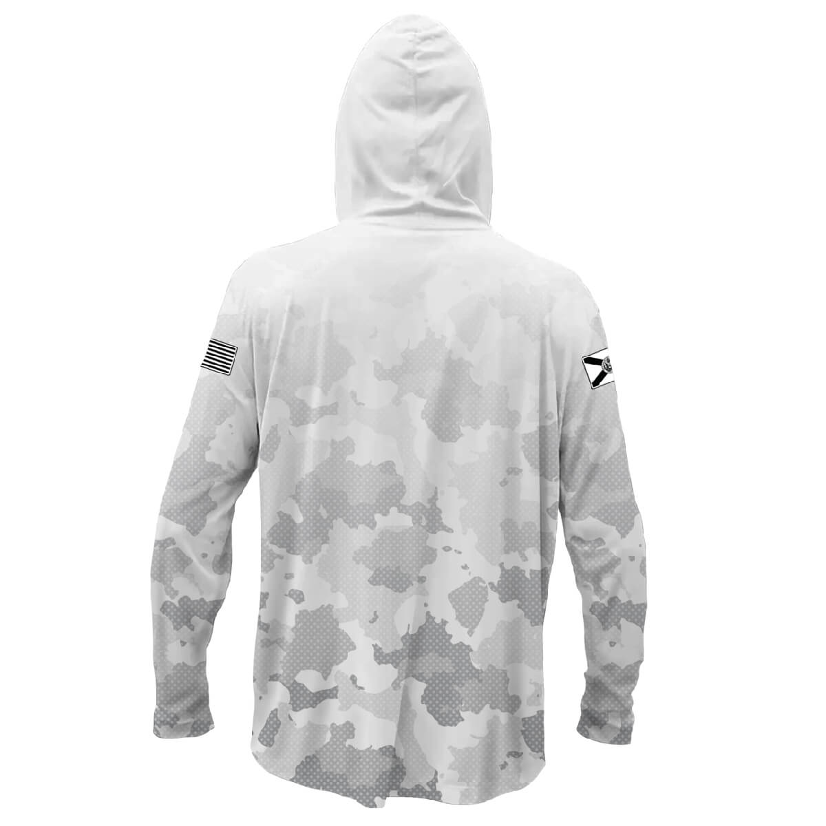 White Camo Performance Hoodie