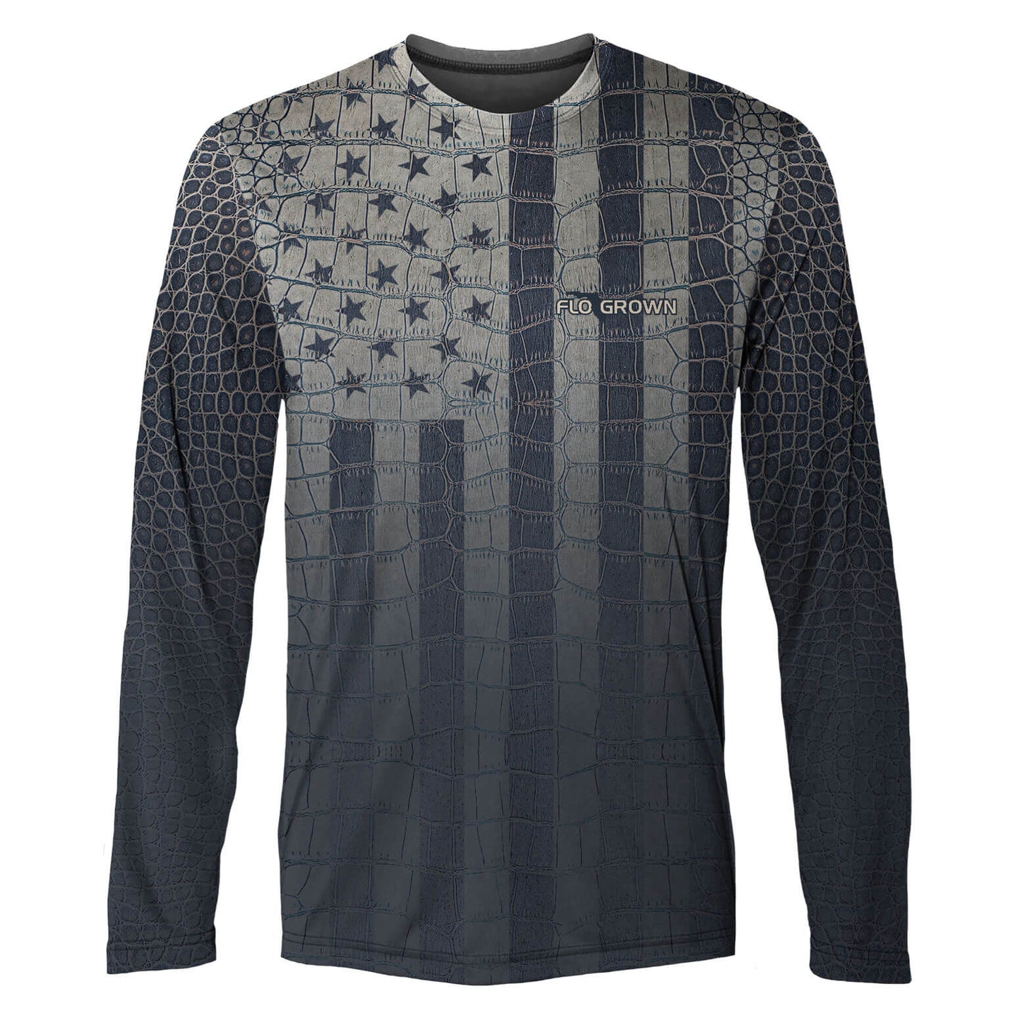 American Gator Navy Performance Tee