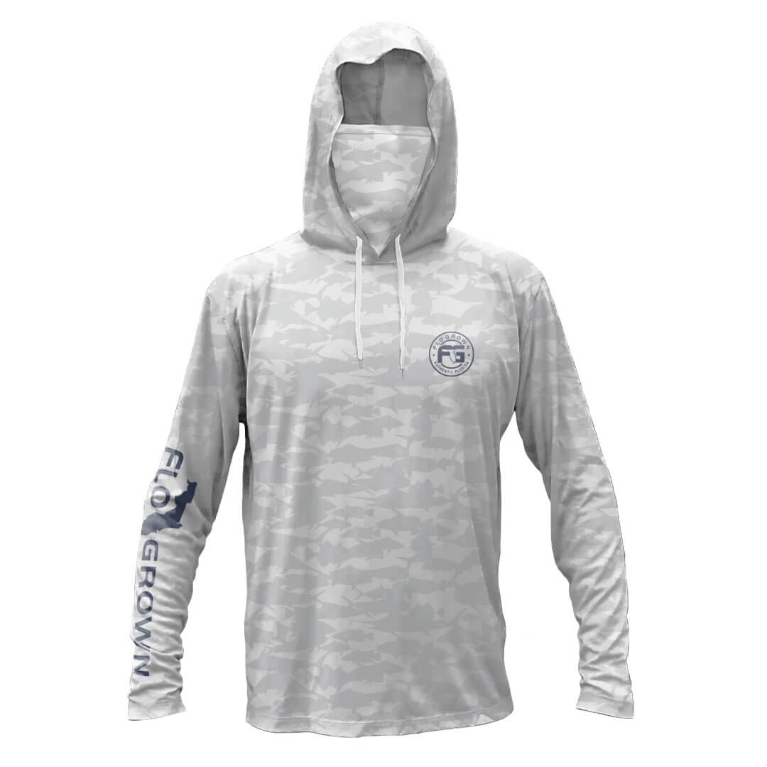 Fishing Camo Performance Hoodie