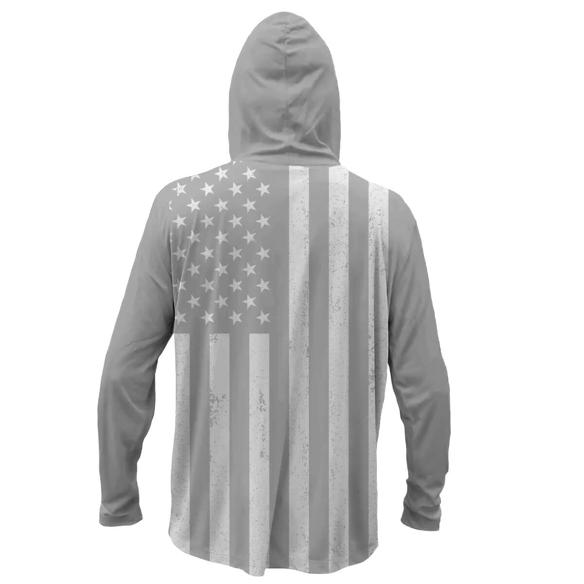 American Gray Flag Performance Hoodie