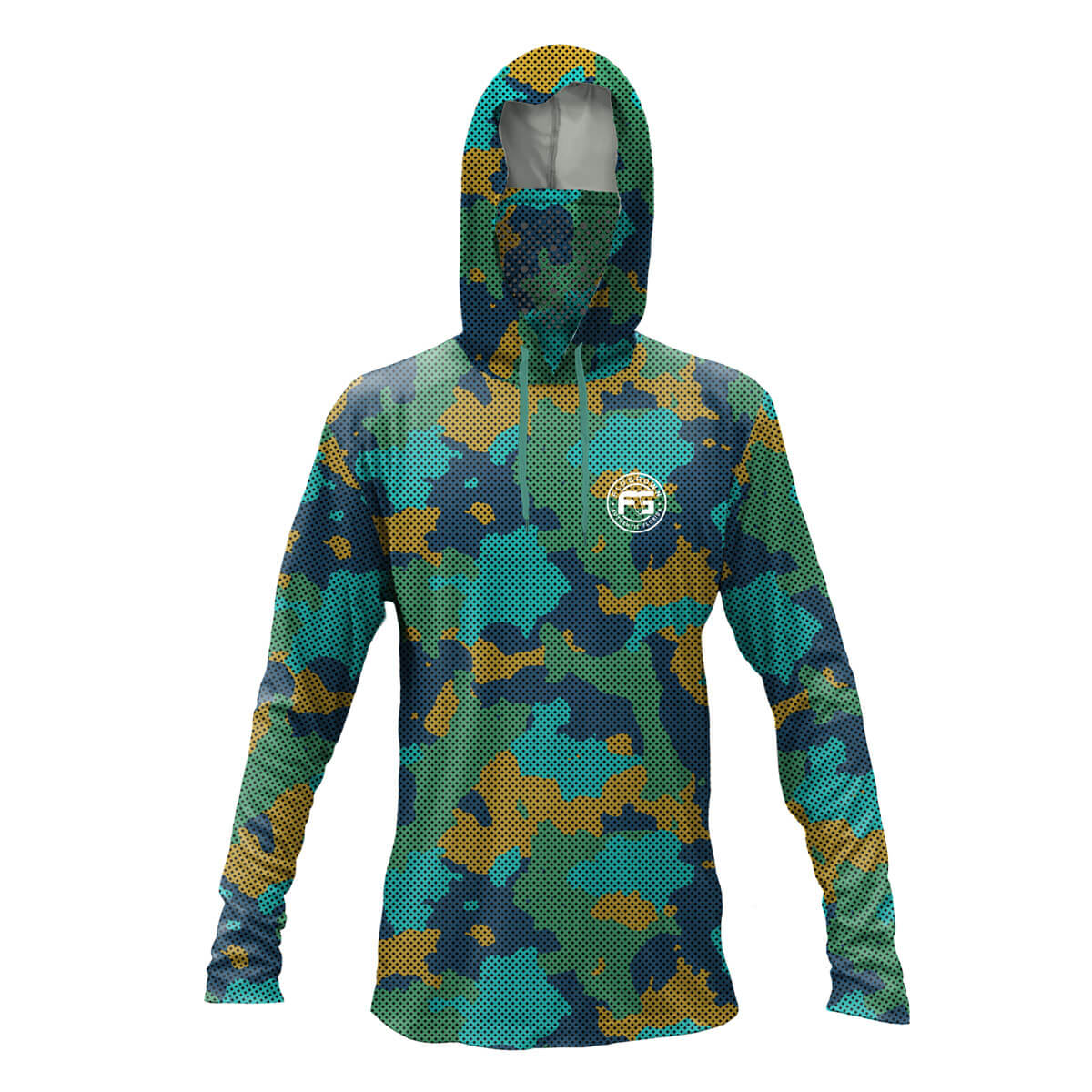 Florida Camo Womens Performance Hoodie