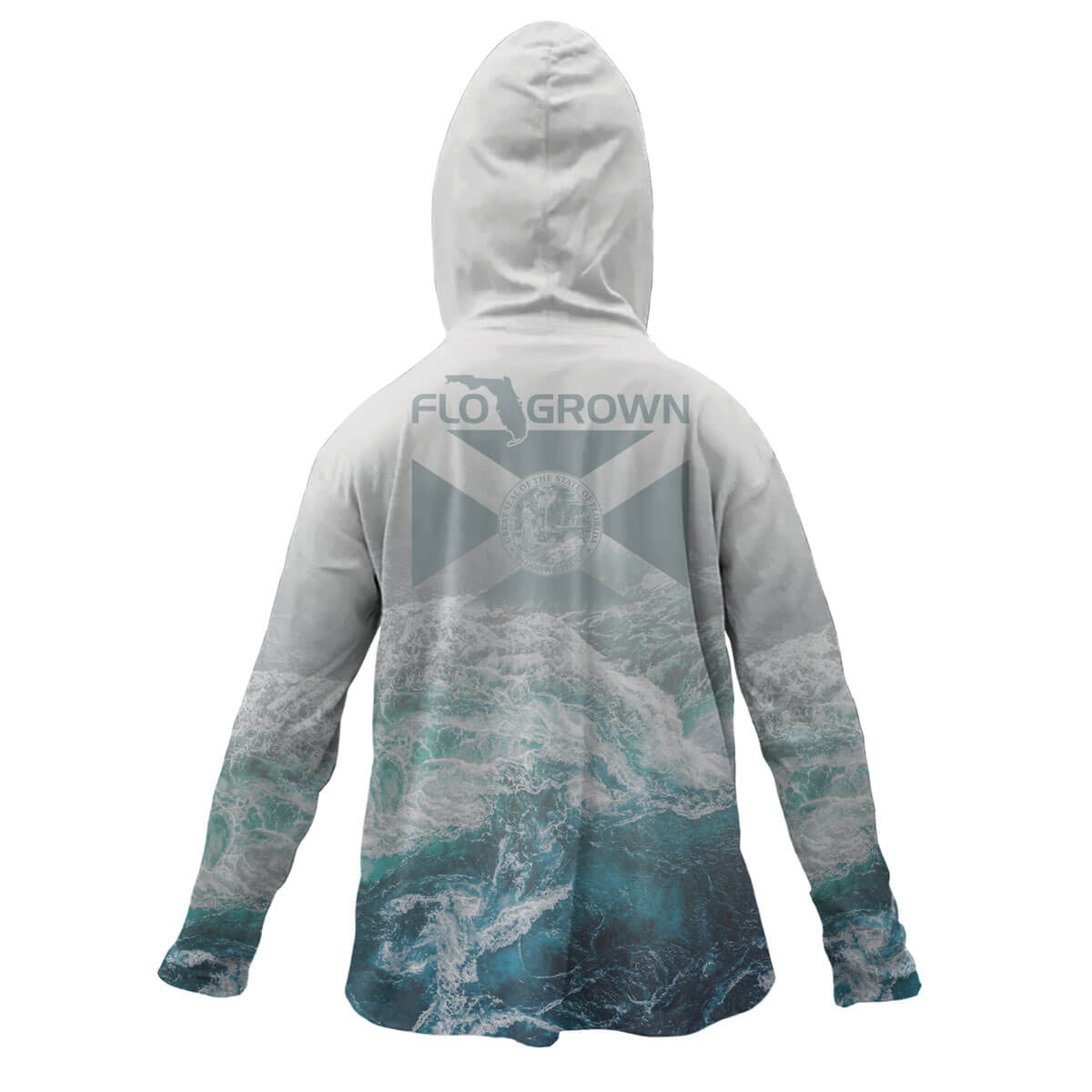 Teal Shore Youth Performance Hoodie