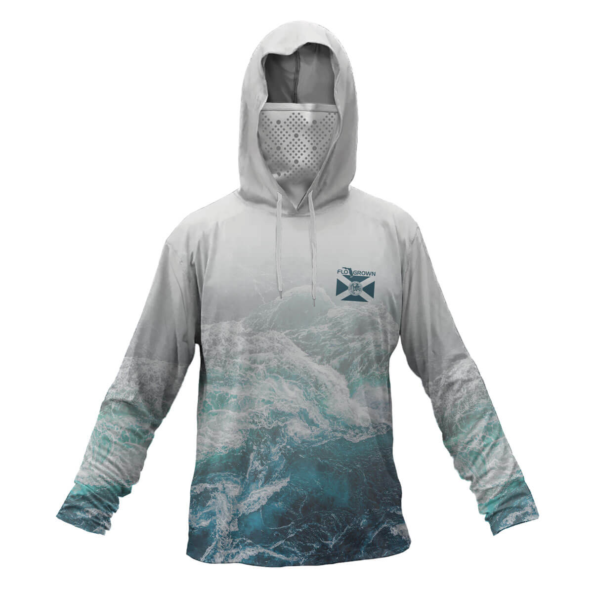 Teal Shore Youth Performance Hoodie