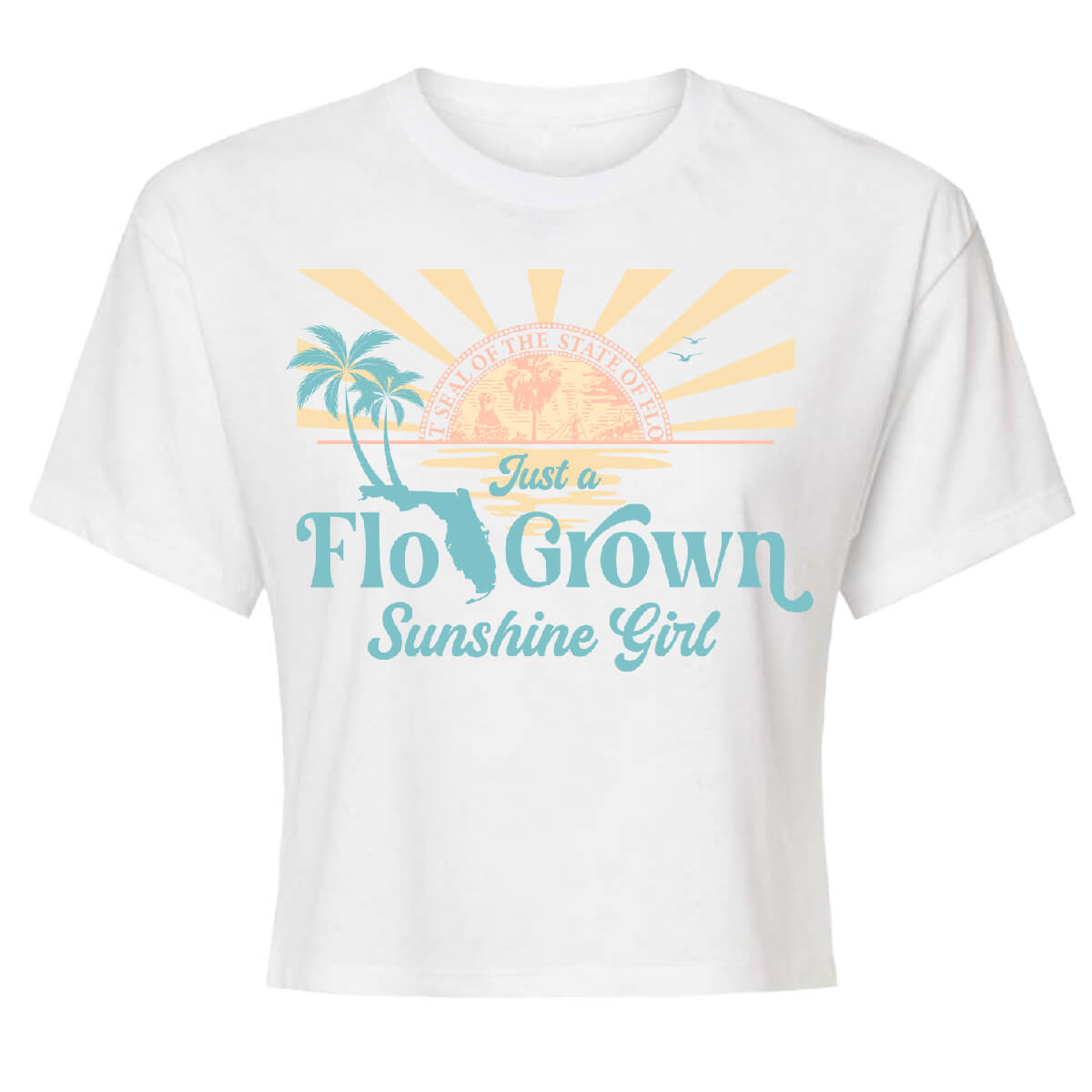 FloGrown Sunshine Girl Crop Top