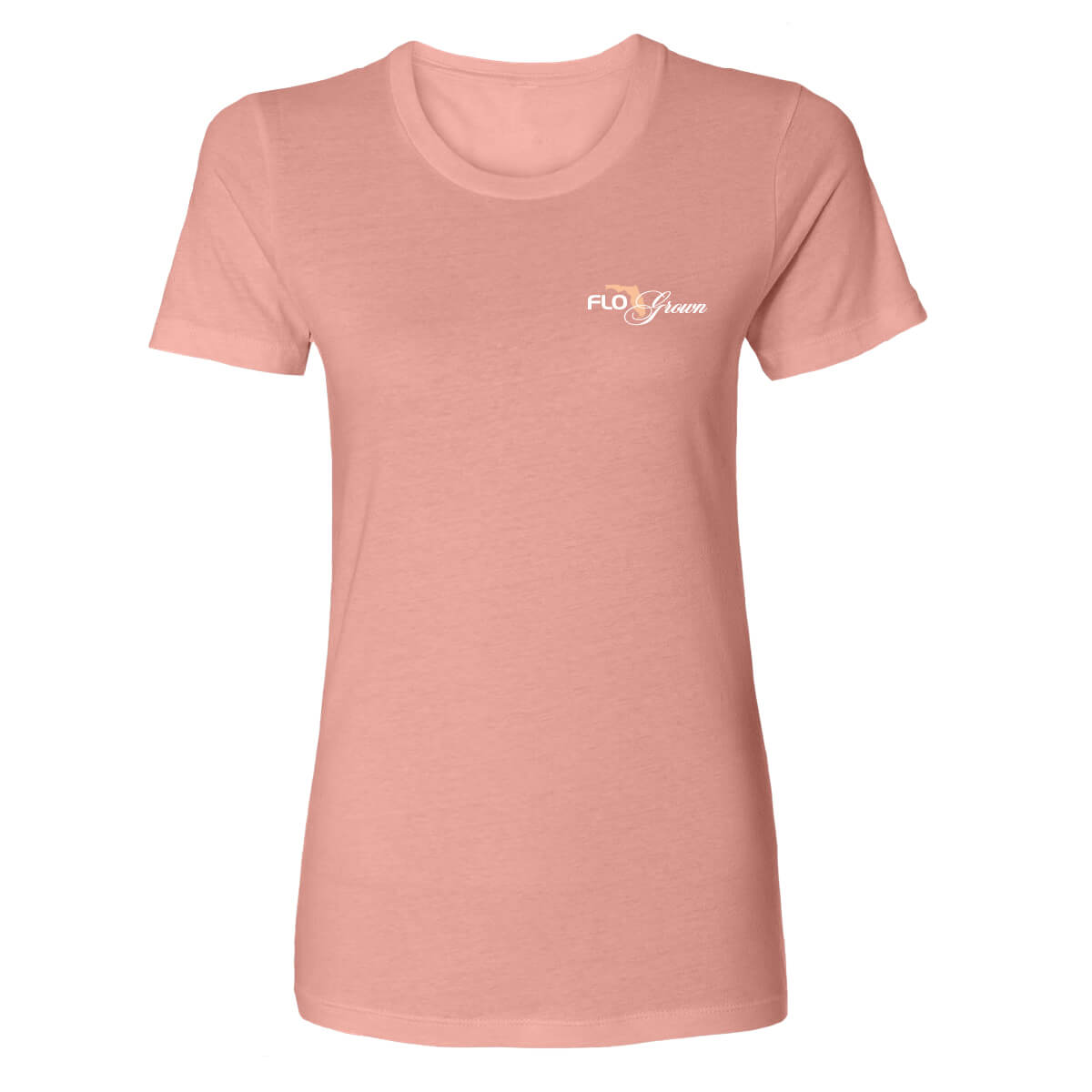 Front view with the FloGrown logo on the left chest.
