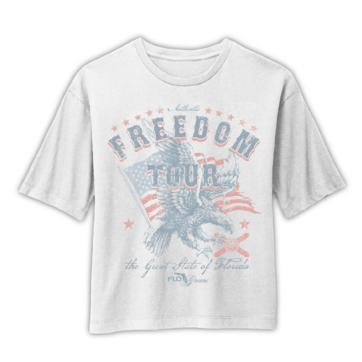Retro Freedom Tour Crop Top