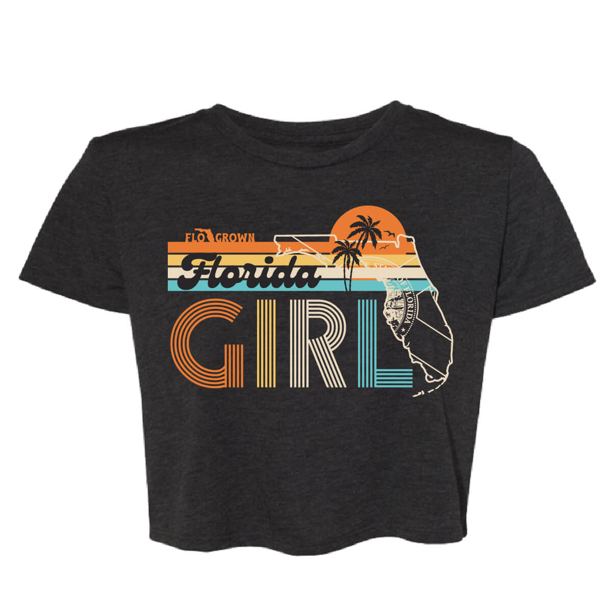 Retro Girl Crop Top