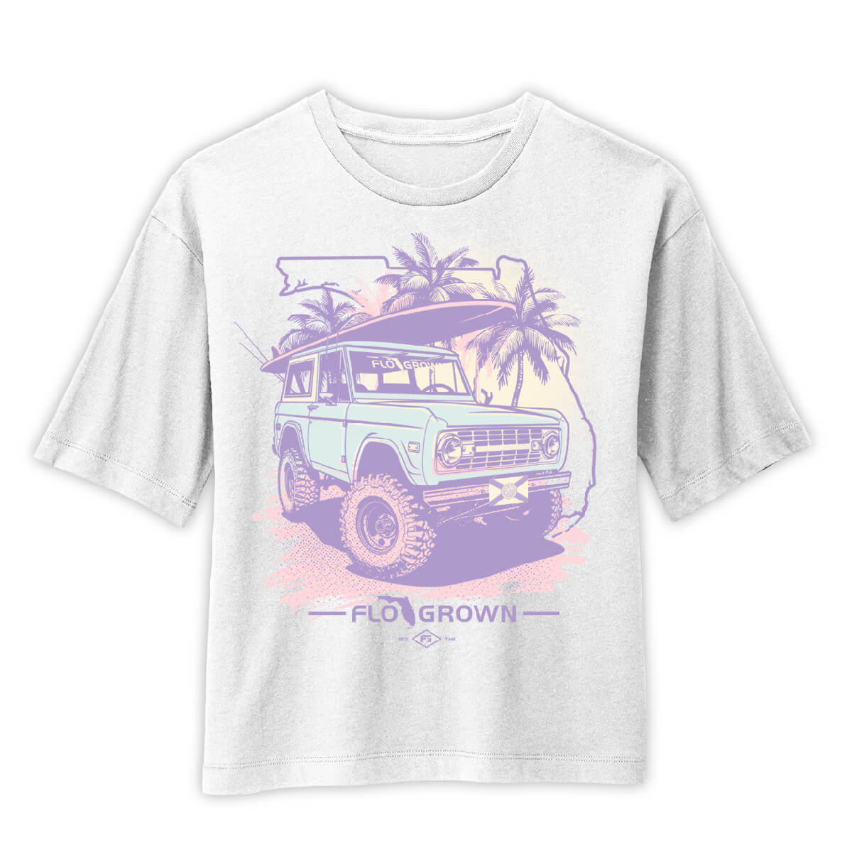 Beach Bronco Womens Tee