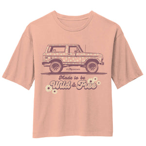 Wild Free Bronco Womens Tee