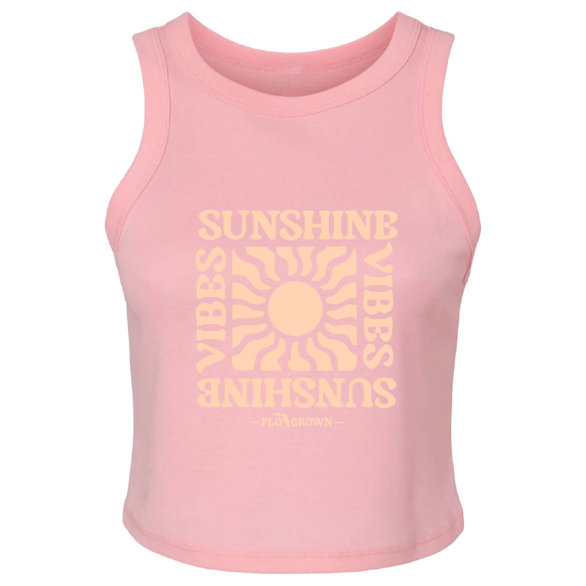 Sunshine Vibes Square Womens Tank