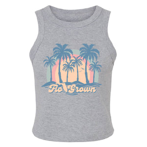 Retro Rising Sun Womens Tank